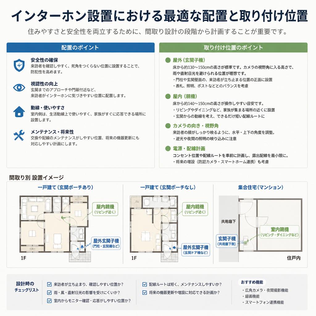間取り設計と設備の最適化